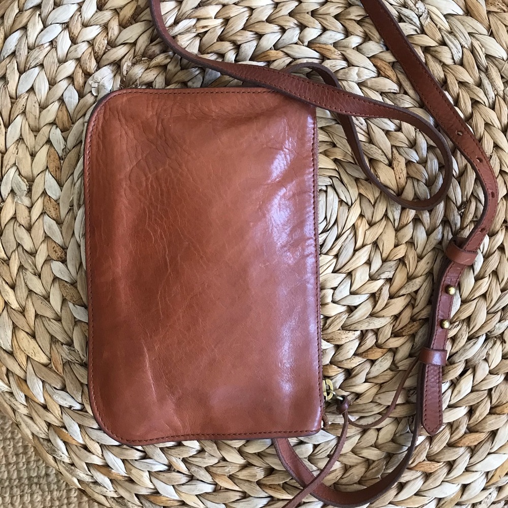 Madewell leather crossbody handbag - small